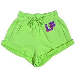 LF The Brand Green Sweat Shorts